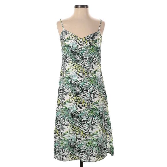 Louna Palm Print Dana Midi Slip Dress - Picture 3 of 4